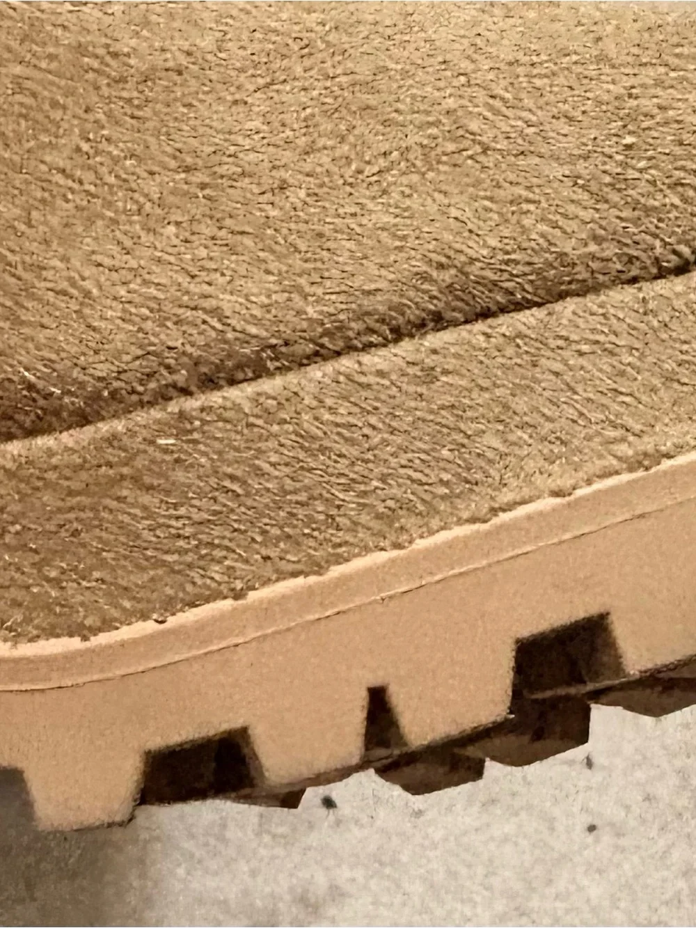 Over-the-Knee Chunky Heel Boots in Taupe